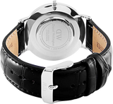 Daniel Wellington Classic Petite Reading White Dial Black Leather Strap Watch For Women - DW00100241 Buy Now By Daniel Wellington