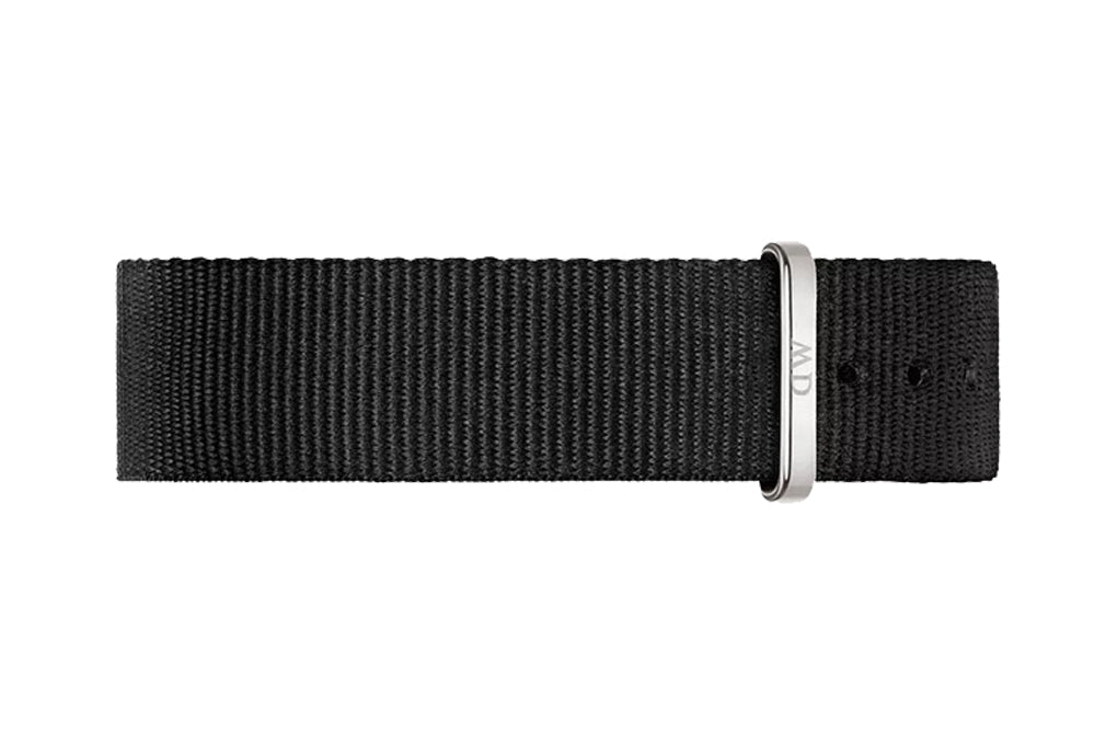Daniel Wellington Classic Petite Cornwall White Dial Black Nylon Strap Watch For Women - DW00100252 Buy Now By Daniel Wellington