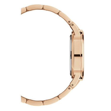 Daniel Wellington Iconic Link White Dial Rose Gold Steel Strap Watch For Women - DW00100211 Buy Now By Daniel Wellington