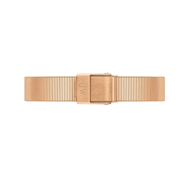 Daniel Wellington Quadro Studio White Dial Rose Gold Mesh Strap Watch For Women - DW00100517 Buy Now By Daniel Wellington