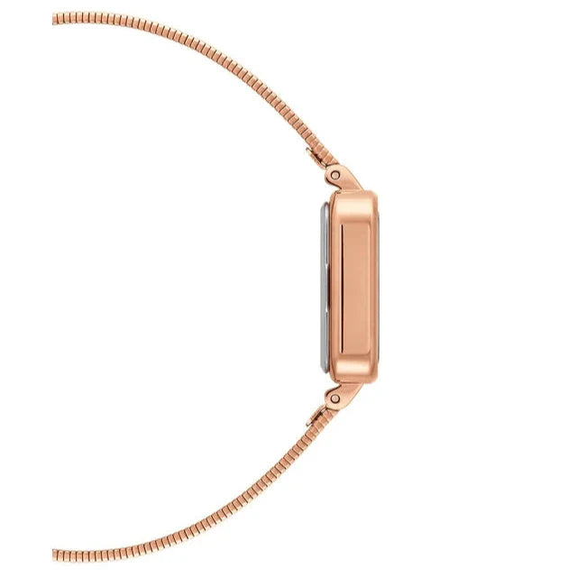 Daniel Wellington Quadro Studio White Dial Rose Gold Mesh Strap Watch For Women - DW00100517 Buy Now By Daniel Wellington