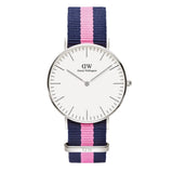 Daniel Wellington Classic Winchester White Dial Two Tone Nylon Strap Watch For Women - DW00100049 Buy Now By Daniel Wellington