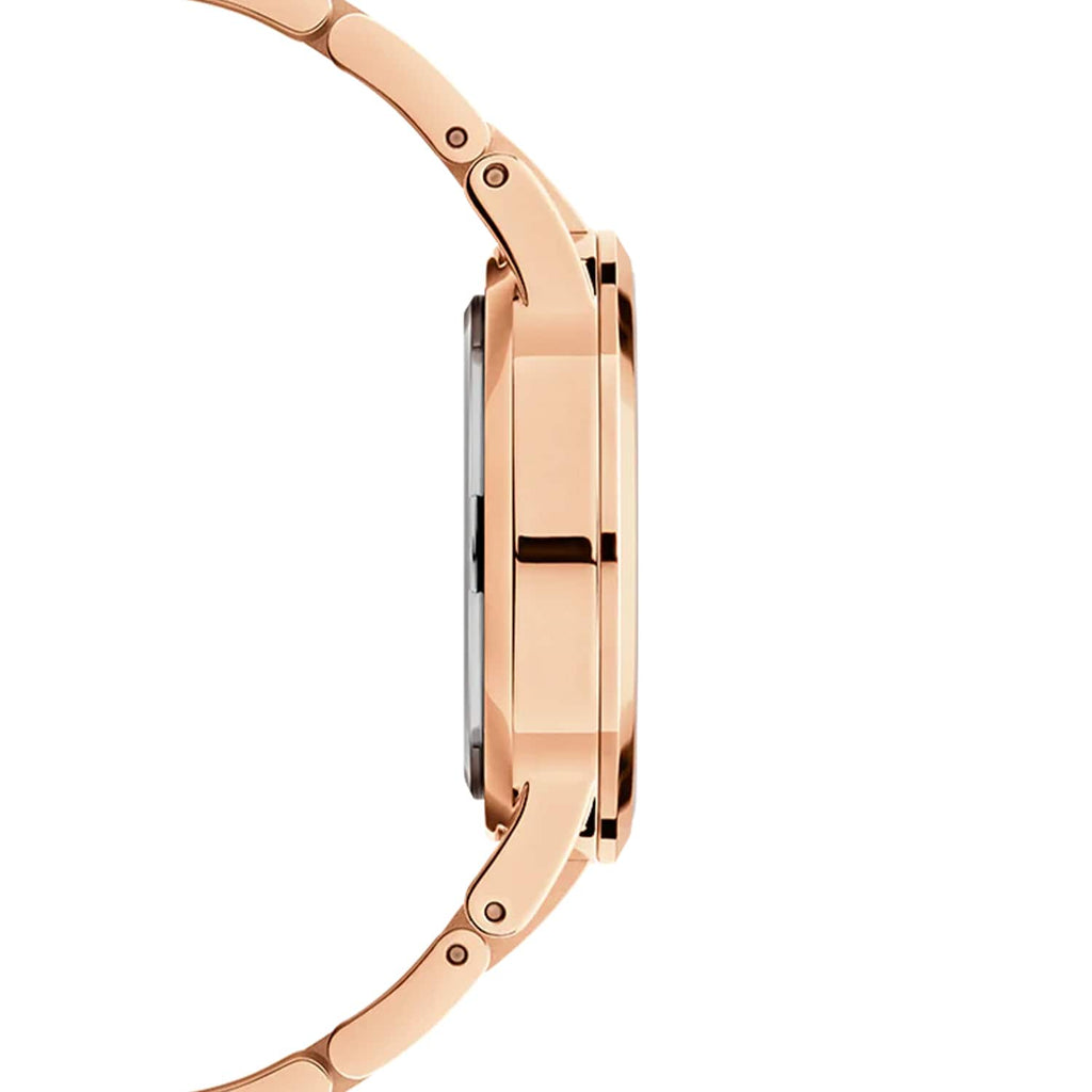 Daniel Wellington Iconic Link Emerald Green Dial Rose Gold Steel Strap Watch For Women - DW00100419 Buy Now By Daniel Wellington