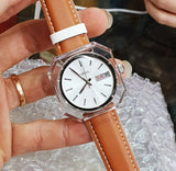 Fossil Candy White Dial Brown Leather Strap Watch for Women - ES3538 Buy Now By Fossil