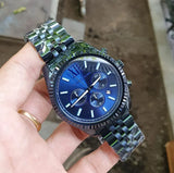 Michael Kors Lexington Chronograph Blue Dial Blue Steel Strap Watch for Men - MK8480 Buy Now By Michael Kors