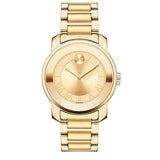 Movado Bold Gold Dial Gold Steel Strap Watch for Women - 3600323 Buy Now By Movado