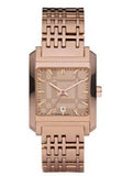Burberry Nova Check Quartz Rose Gold Dial Rose Gold Steel Strap Watch for Women - BU1578 Buy Now By Burberry