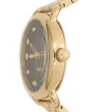 Coach Delancey Black Dial Gold Steel Strap Watch for Women - 14502813 Buy Now By Coach