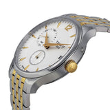 Tissot T Classic Tradition Chronograph White Dial Two Tone Steel Strap Watch For Men - T063.617.22.037.00 Buy Now By Tissot