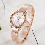 Coach Delancey Silver Dial Rose Gold Steel Strap Watch for Women - 14502355 Buy Now By Coach