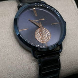 Michael Kors Portia Blue Dial Blue Stainless Steel Strap Watch for Women - MK3680 Buy Now By Michael Kors