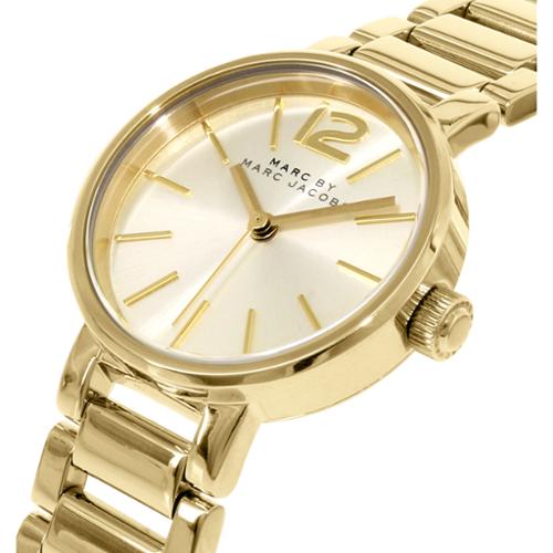 Marc Jacobs Peggy Gold Dial Gold Steel Strap Watch for Women - MBM3405 Buy Now By Marc Jacobs