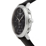 Tissot Carson Premium Chronograph Black Dial Black Leather Strap Watch For Men - T122.417.16.051.00 Buy Now By Tissot