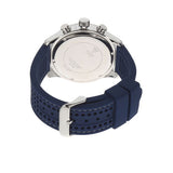 Guess Fleet Chronograph Black Dial Blue Rubber Strap Watch for Men - W0971G2 Buy Now By Guess