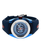 Gucci Sync XXL Quartz Blue Dial Blue Rubber Strap Watch For Men - YA137104 Buy Now By Gucci