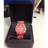 Marc Jacobs Rock Chronograph Red Dial Red Silicone Strap Watch for Women - MBM2577 Buy Now By Marc Jacobs