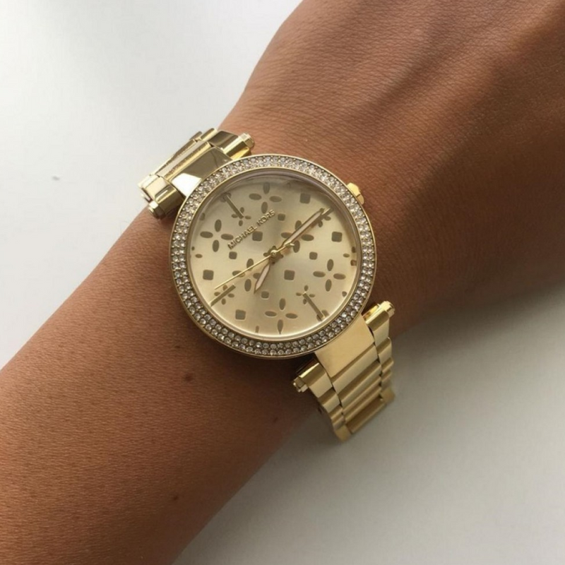 Michael Kors Parker Gold Dial Gold Steel Strap Watch for Women - MK6469 Buy Now By Michael Kors