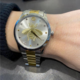 Gucci G Timeless Silver Dial Two Tone Steel Strap Watch For Women - YA1264131 Buy Now By Gucci