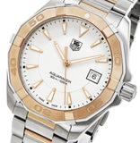 Tag Heuer Aquaracer White Dial Watch for Men - WAY1150.BD0911 Buy Now By Tag Heuer