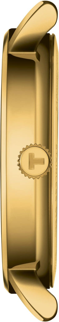 Tissot Everytime Lady Gold Dial Gold Mesh Bracelet Watch for Women - T143.210.33.021.00 Buy Now By Tissot