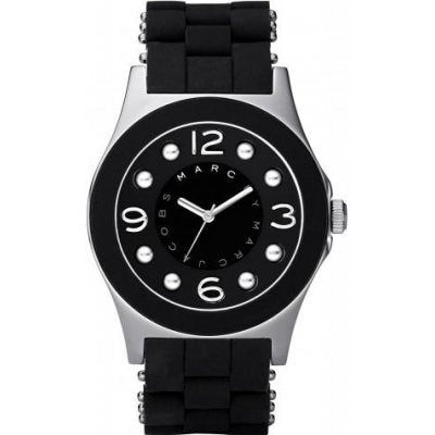 Marc Jacobs Pelly Black Dial Black Silicone Strap Watch for Women - MBM2544 Buy Now By Marc Jacobs