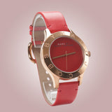 Marc Jacobs Blade Red Dial Red Leather Strap Watch for Women - MBM1204 Buy Now By Marc Jacobs