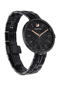 Swarovski Cosmopolitan PVD Black Dial Black Steel Strap Watch for Women - 5547646 Buy Now By Swarovski