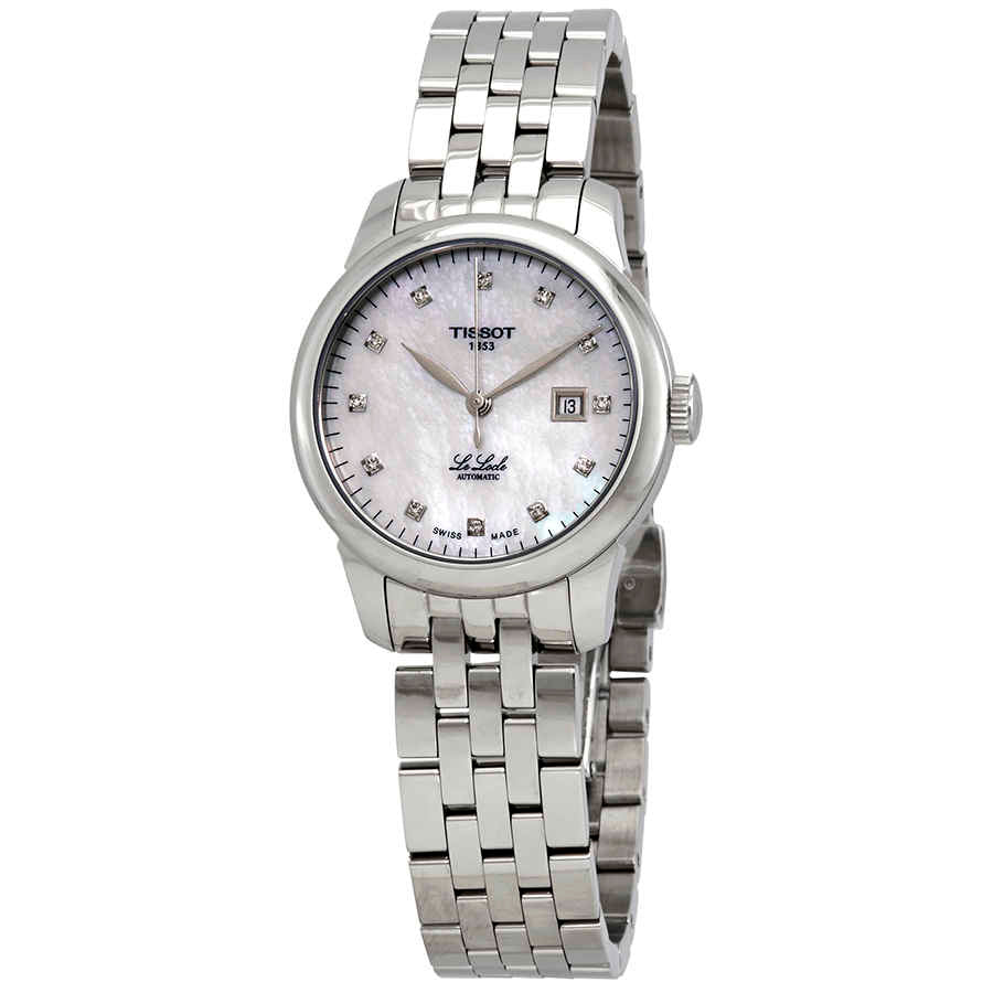 Tissot Le Locle Automatic Lady Silver Dial Silver Steel Strap Watch For Women - T006.207.11.036.00 Buy Now By Tissot