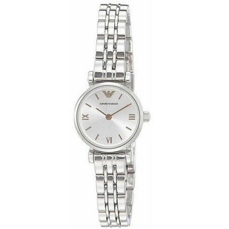 Emporio Armani Gianni T Bar Quartz Silver Dial Silver Steel Strap Watch For Women - AR1935 Buy Now By Emporio Armani