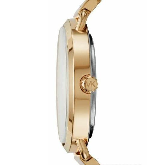 Michael Kors Cinthia Quartz Gold Dial Gold Steel Strap Watch For Women - MK3681 Buy Now By Michael Kors