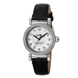 Coach Madison White Dial Black Leather Strap Watch for Women - 14502399 Buy Now By Coach