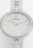 Swarovski Cosmopolitan Diamond Powder Silver Dial Silver Steel Strap Watch for Women - 5517807 Buy Now By Swarovski