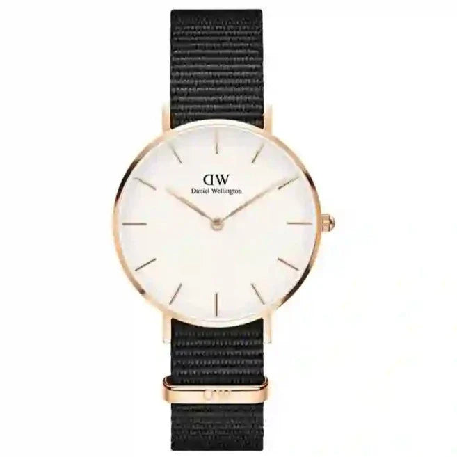 Daniel Wellington Classic Petite Cornwall White Dial Green NATO Strap Watch For Women - DW00100253 Buy Now By Daniel Wellington