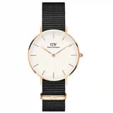 Daniel Wellington Classic Petite Cornwall White Dial Green NATO Strap Watch For Women - DW00100253 Buy Now By Daniel Wellington