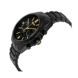 Hugo Boss Driver Black Dial Black Steel Strap Watch for Men - 1513277 Buy Now By Hugo Boss