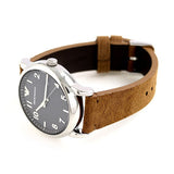Emporio Armani Luigi Quartz Gray Dial Brown Leather Strap Watch For Men - AR11070 Buy Now By Emporio Armani