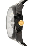 Diesel Mega Chief Chronograph Grey Dial Black Steel Strap Watch For Men - DZ4479 Buy Now By Diesel