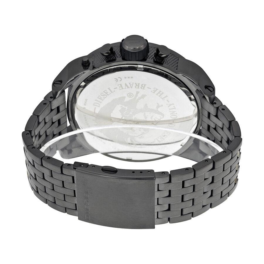 Diesel Mr Daddy 1.0 Gray Dial Gray Stainless Steel Watch For Men - DZ7247 Buy Now By Diesel