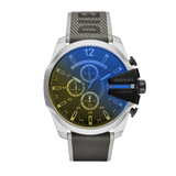 Diesel Mega Chief Chronograph Black Dial Grey Nylon Strap Watch For Men - DZ4523 Buy Now By Diesel