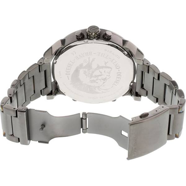 Diesel Mr Daddy 2.0 Chronograph Grey Dial Grey Steel Strap Watch For Men - DZ7315 Buy Now By Diesel