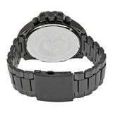 Diesel Mega Chief Chronograph Black Dial Black Steel Strap Watch For Men - DZ4318 Buy Now By Diesel