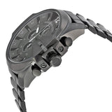 Diesel Mega Chief Chronograph Black Dial Black Steel Strap Watch For Men - DZ4355 Buy Now By Diesel