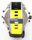 Diesel Mr. Daddy 2.0 Chronograph Black Dial Grey Nylon Strap Watch For Men - DZ7429 Buy Now By Diesel
