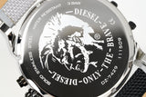 Diesel Mr. Daddy 2.0 Chronograph Black Dial Grey Nylon Strap Watch For Men - DZ7429 Buy Now By Diesel