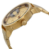 Diesel Mini Daddy Gold Dial Gold Steel Strap Watch For Men - DZ7306 Buy Now By Diesel