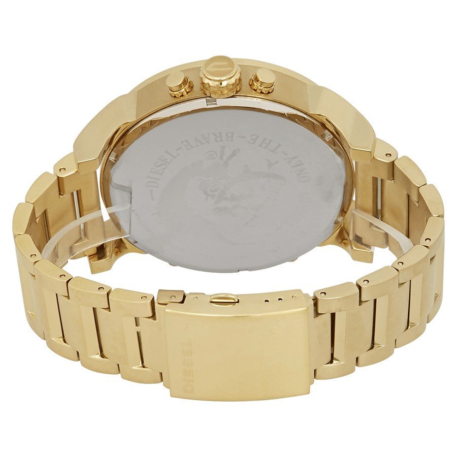 Diesel Mr Daddy 2.0 Chronograph Gold Dial Gold Steel Strap Watch For Men - DZ7399 Buy Now By Diesel
