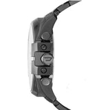 Diesel Mega Chief Chronograph Grey Dial Grey Steel Strap Watch for Men - DZ4282 Buy Now By Diesel