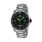 Gucci Dive Quartz Black Dial Silver Steel Strap Watch For Men - YA136221 Buy Now By Gucci
