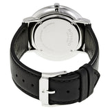 Movado Ultra Slim Black Dial Black Leather Strap Watch For Men - 0607086 Buy Now By Movado
