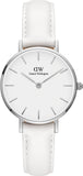 Daniel Wellington Petite Bondi White Dial White Leather Strap Watch For Women - DW00100250 Buy Now By Daniel Wellington